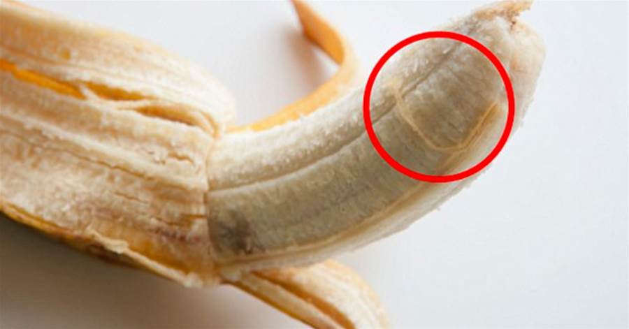 Aquelas cordinhas irritantes nas bananas? Eles têm um nome e um propósito!